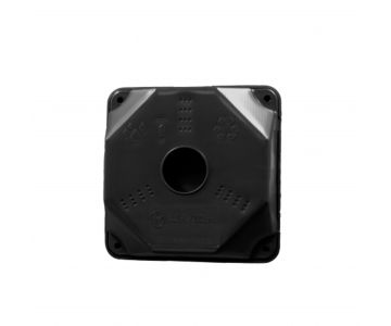 Коробка монтажная U-VID 132x132x52 для камер видеонаблюдения черная